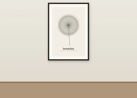 Golden Angle shown in a room (illustrative mockup, frame not included)