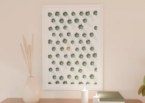 The Chosen Tree shown in a room (illustrative mockup, frame not included)